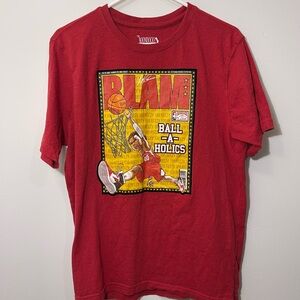 Vintage Large The Boondocks BLAM SLAM Parody Magazine Graphic Collector T Shirt